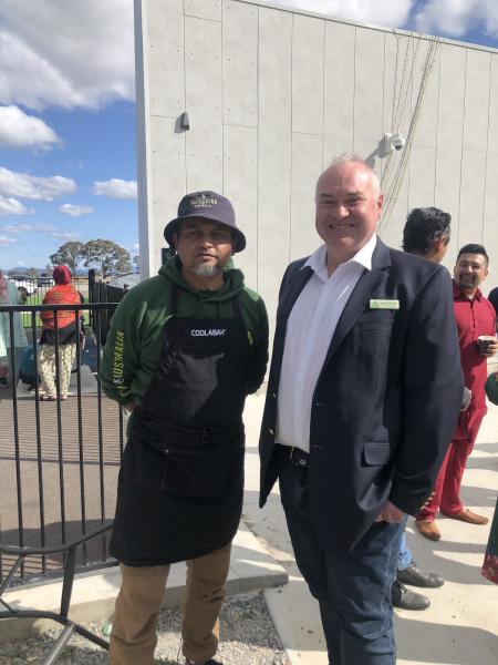 Gungahlin Mosque Garden Project and a mini-Floriade BBQ event 