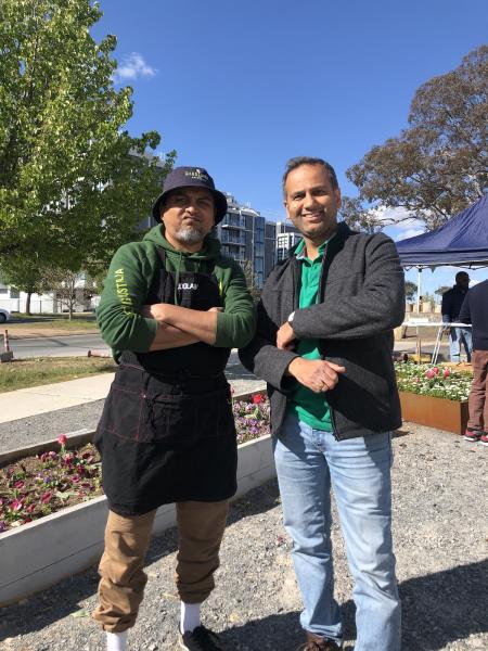 Gungahlin Mosque Garden Project and a mini-Floriade BBQ event 