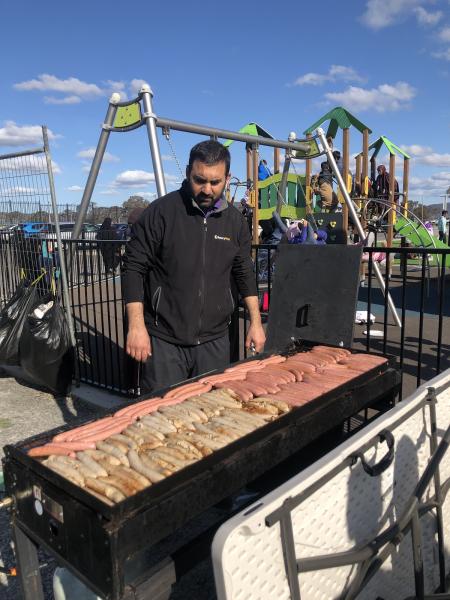 Gungahlin Mosque Garden Project and a mini-Floriade BBQ event 